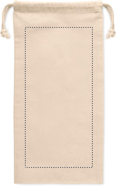 Boîte de rangement moyenne 220 g/m²: Emplacement du logo — Pochette: Face 2 du produit