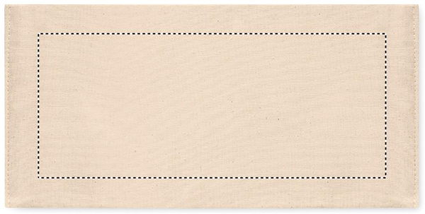 Boîte de rangement moyenne 220 g/m²: Emplacement du logo — Insert inférieur