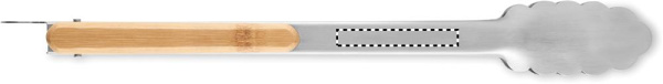 Stainless Steel Tongs: Logo position – side 2 steel