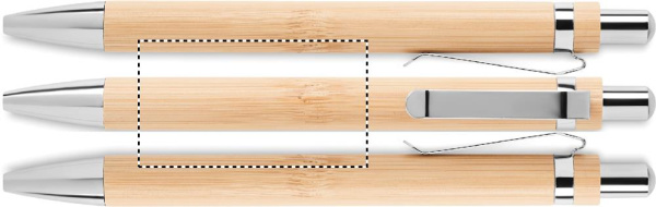 Stylo sans encre longue durée: Sérigraphie circulaire – autour du produit