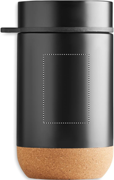 Double wall storage jar 400 ml: Logo position – side 1 of the product