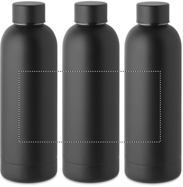 Dvigubų sienelių gertuvė 500 ml: Žiedinė šilkografija – aplink gaminį