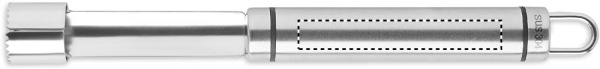 Stainless steel core remover: Logo position – handle: side 1 of the product