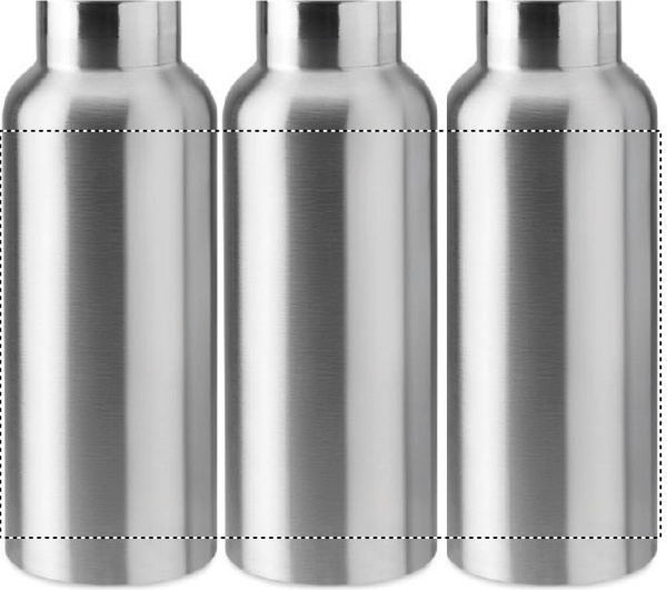 Lunch set in stainless steel: 360° printing – around the product