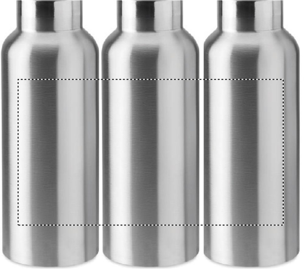 Lunch set in stainless steel: Circular screen printing – around the product