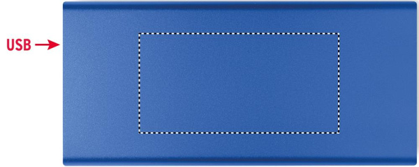10000 mAh akupank: Logo asukoht – toote ülaosa