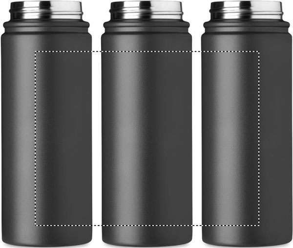 Termosflaska 500 ml: Rundscreentryck – runt produkten