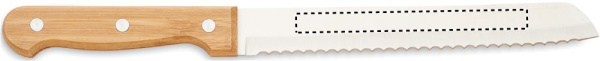 Bamboo cutting board set: Logo position – knife: side 2 of the product