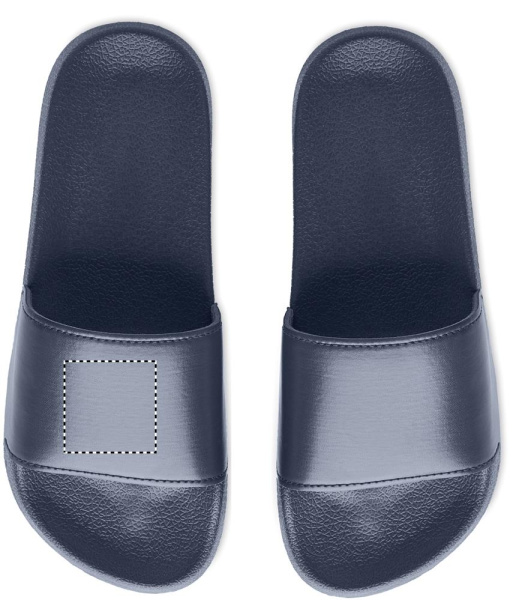 Anti -slip sliders size 36/37: Logo position – right side of the product