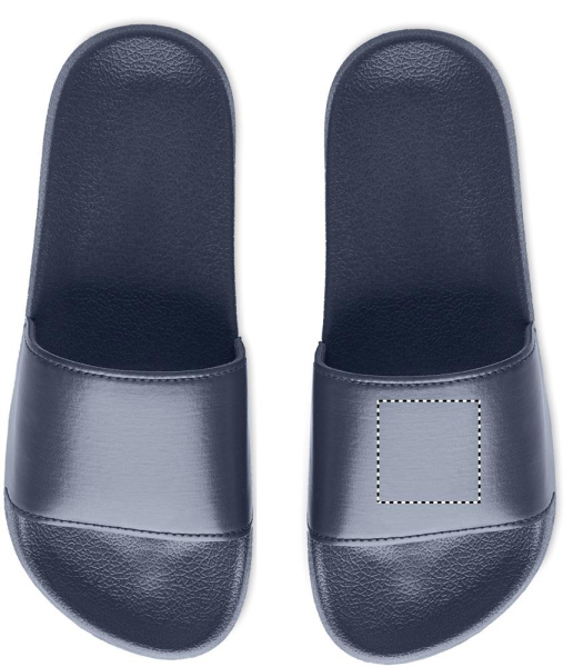 Anti -slip sliders size 36/37: Logo position – left side of the product