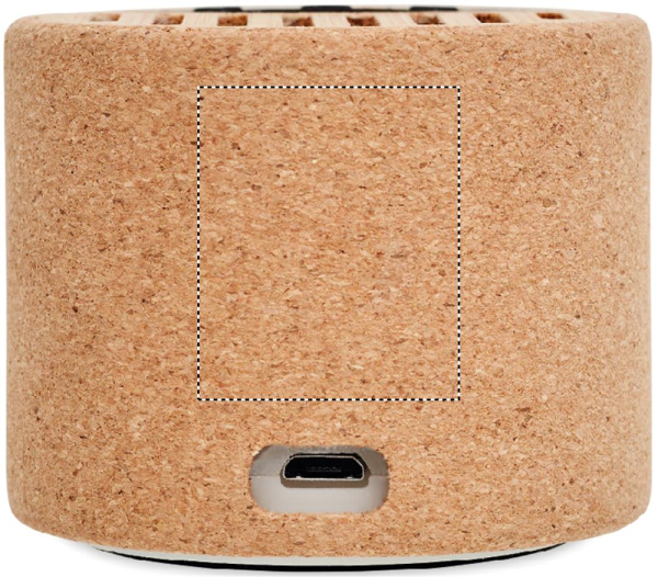 Wireless Lautsprecher Kork: Logoposition – Seite 4 des Produkts