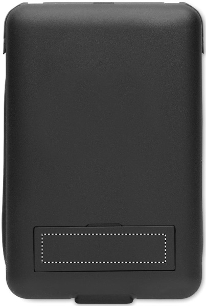 Wireless charger 15W: Logo position – side 1 of the product: lower area