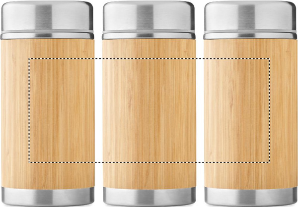 Mattermos 600 ml: Rundscreentryck – runt produkten