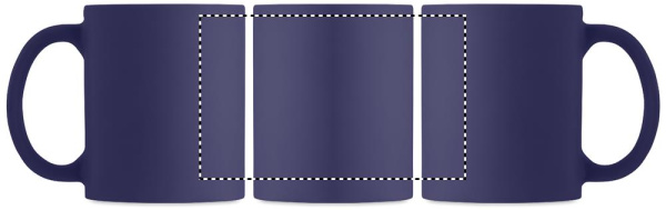 Kaffeebecher, matt 300 ml: Rundum-Siebdruck – rund um das Produkt