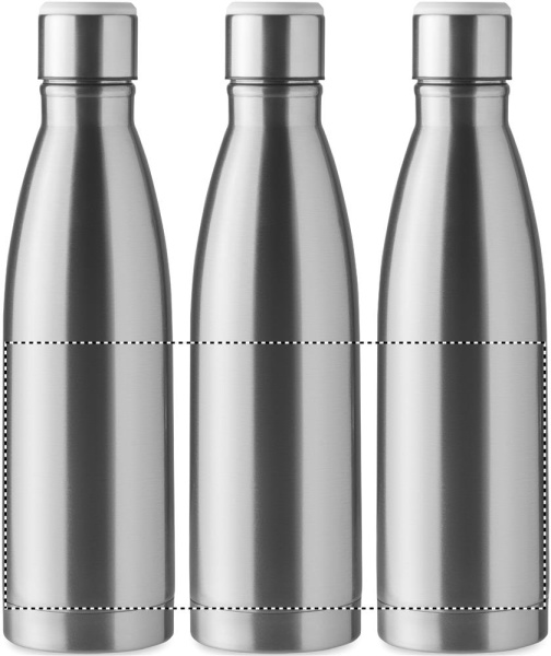 Dubultsienu pudele 500 ml: 360° druka – apkārt izstrādājumam