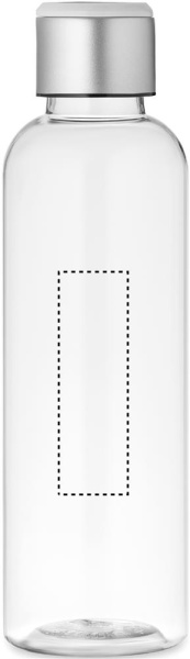Tritan™ gertuvė su gėrimo priminimu 500 ml: Logotipo vieta – gaminio priekinė pusė