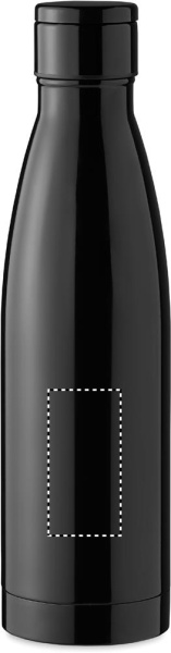 Termosflaska med termometer 500 ml: Logotypens placering – produktens framsida