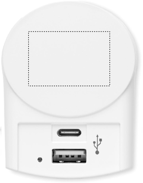 Ładowarka SKROSS Euro USB (AC): Położenie logo — przód produktu