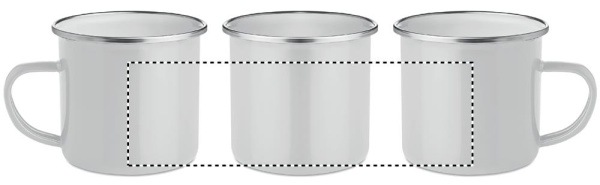 Sublimatsioonikruus emailiga 350ml: Sublimatsioontrükk – toode