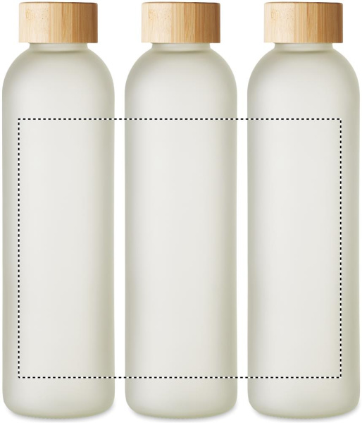 Stikla pudele sublimācijas apdrukai 650 ml: Sublimācijas druka – izstrādājums