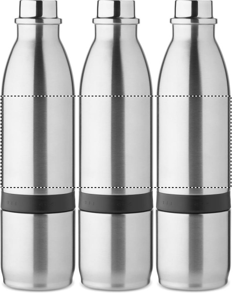 2-i-1-termosflaska 500 ml: 360°-tryck – Flaska 360