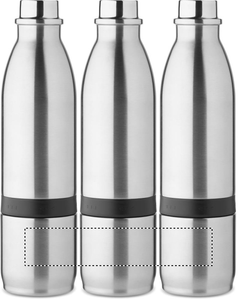 2-i-1-termosflaska 500 ml: Rundscreentryck – Mug rundskärm
