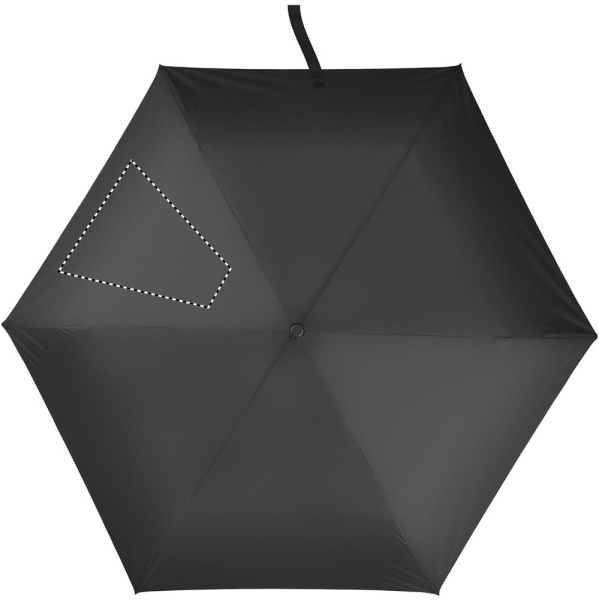 MINIBRELLA ultraleichter 19" windfester Taschenschirm: Logoposition – Segment 2
