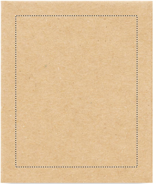 Casse-tête rectangulaire en bois: Emplacement du logo – face avant du produit