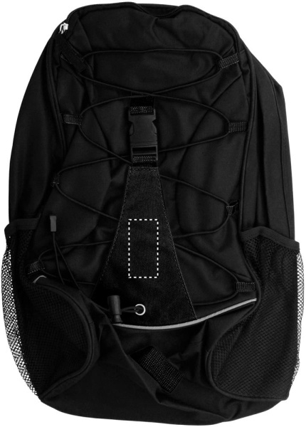 Adventure backpack: Logo position – band: front