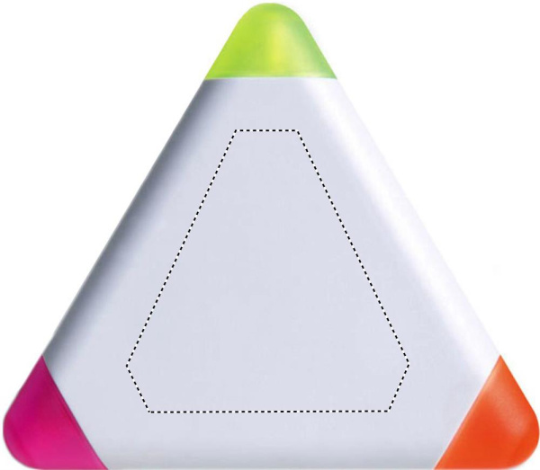 Surligneur triangulaire: Impression numérique — Avant du produit