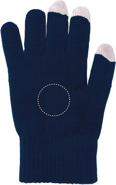 Touchscreen-Handschuhe: Stickerei – Top Handschuh E 1