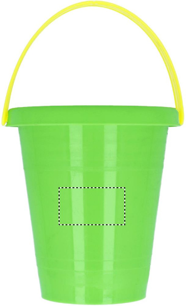 Ensemble de plage pour enfant: Emplacement du logo – face avant du produit