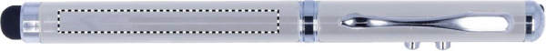 Laserpointer: Logoposition – neben dem Clip