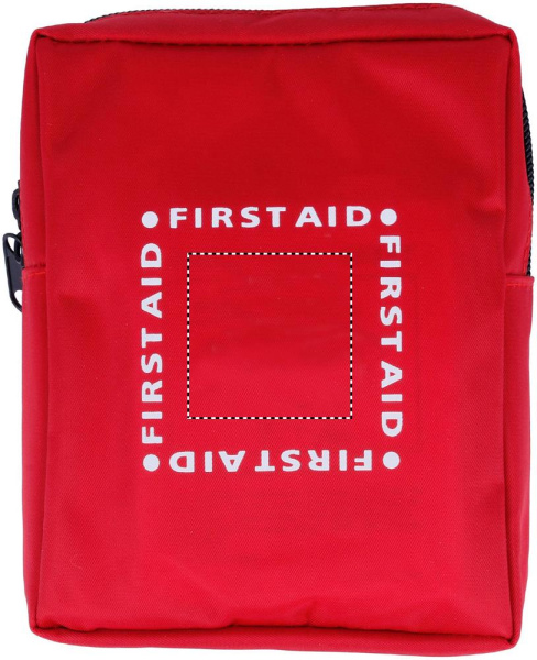 Trousse de premiers secours: Emplacement du logo — Centre du produit