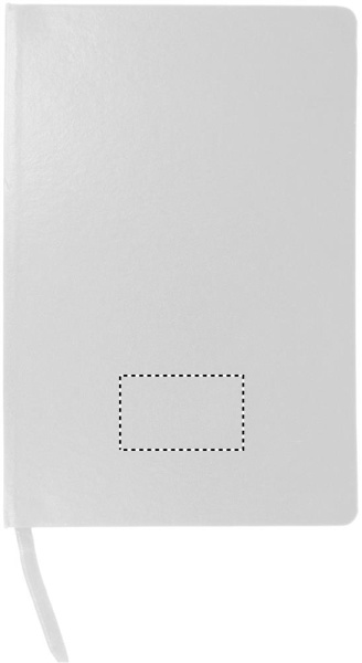 A5 notebook 96 squared sheets: Pad printing – front of the product