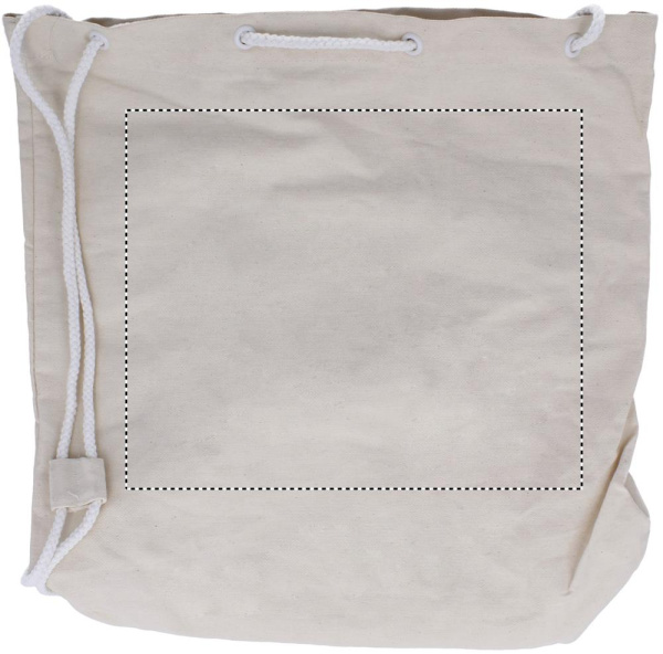 Seesack aus Baumwolle: Logoposition – Seite 1 des Produkts