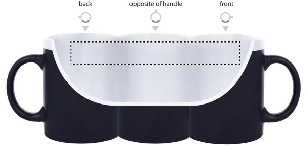Mug ardoise en grès 300 ml: Transfert céramique — Intérieur du produit