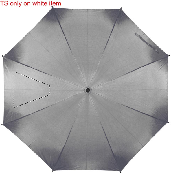 23 inch auto open umbrella with EVA handle: Logo position – segment 2