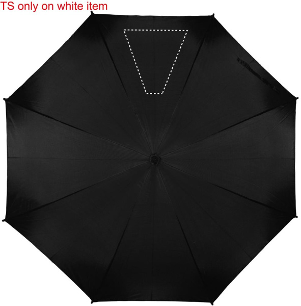 23 inch auto open umbrella with EVA handle: Logo position – segment 3
