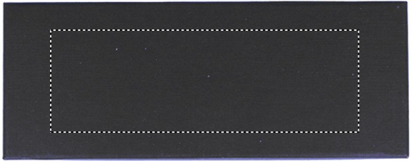 Outil multifonction en aluminium: Emplacement du logo — Couvercle: Dessus
