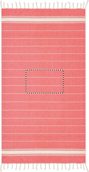Beach towel cotton  180 gr/m²: Logo position – towel: centre