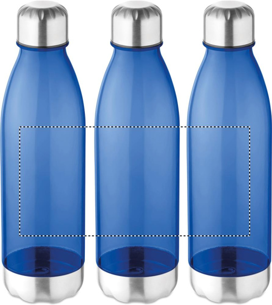 Milk bottle shaped Tritan™ bottle 600 ml: Circular screen printing – around the product