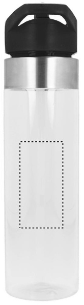 Sicilia Tritan™ gertuvė 650 ml: Logotipo vieta – gaminio galinė pusė