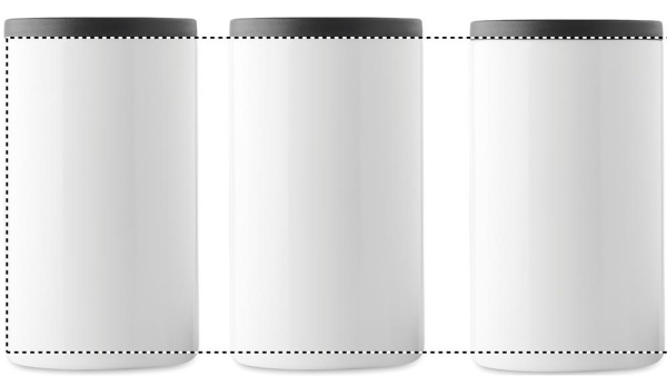 Divsienu termokrūze Falun 250 ml: 360° druka – apkārt izstrādājumam