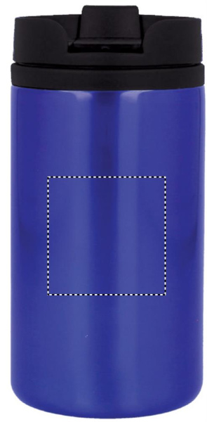 Divsienu termokrūze Falun 250 ml: Logotipa izvietojums – izstrādājuma aizmugure