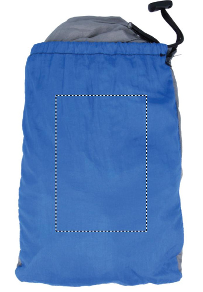Hamac avec moustiquaire: Emplacement du logo — Pochette: Face 1 du produit