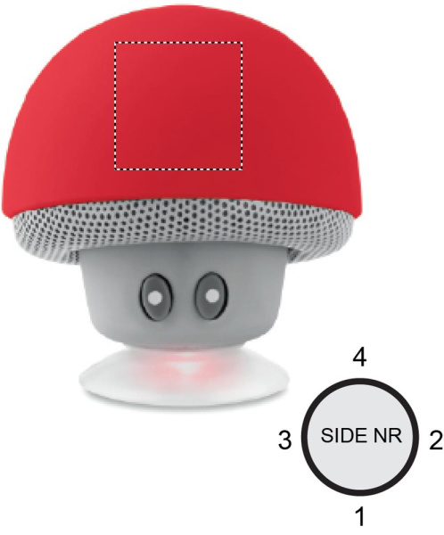 Mini wireless Lautsprecher: Logoposition – Seite 1 des Produkts