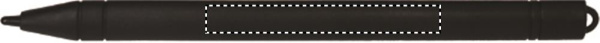 LCD-Schreibtafel: Logoposition – Stift