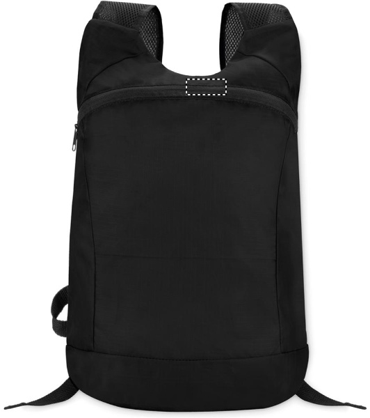 Sports rucksack in ripstop: Logo position – top of the product