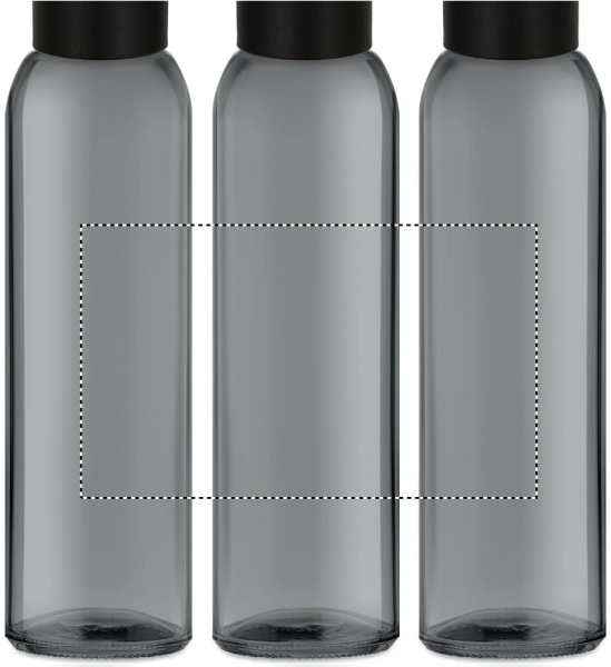 Lasipullo 470 ml: Ympäripainatus – tuotteen ympäri